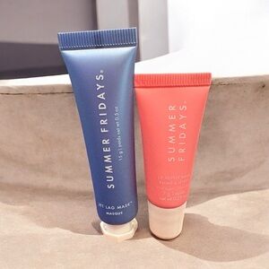 Summer Fridays Duo - Face Mask (0.5oz) & Lip Balm Butter (0.25oz)